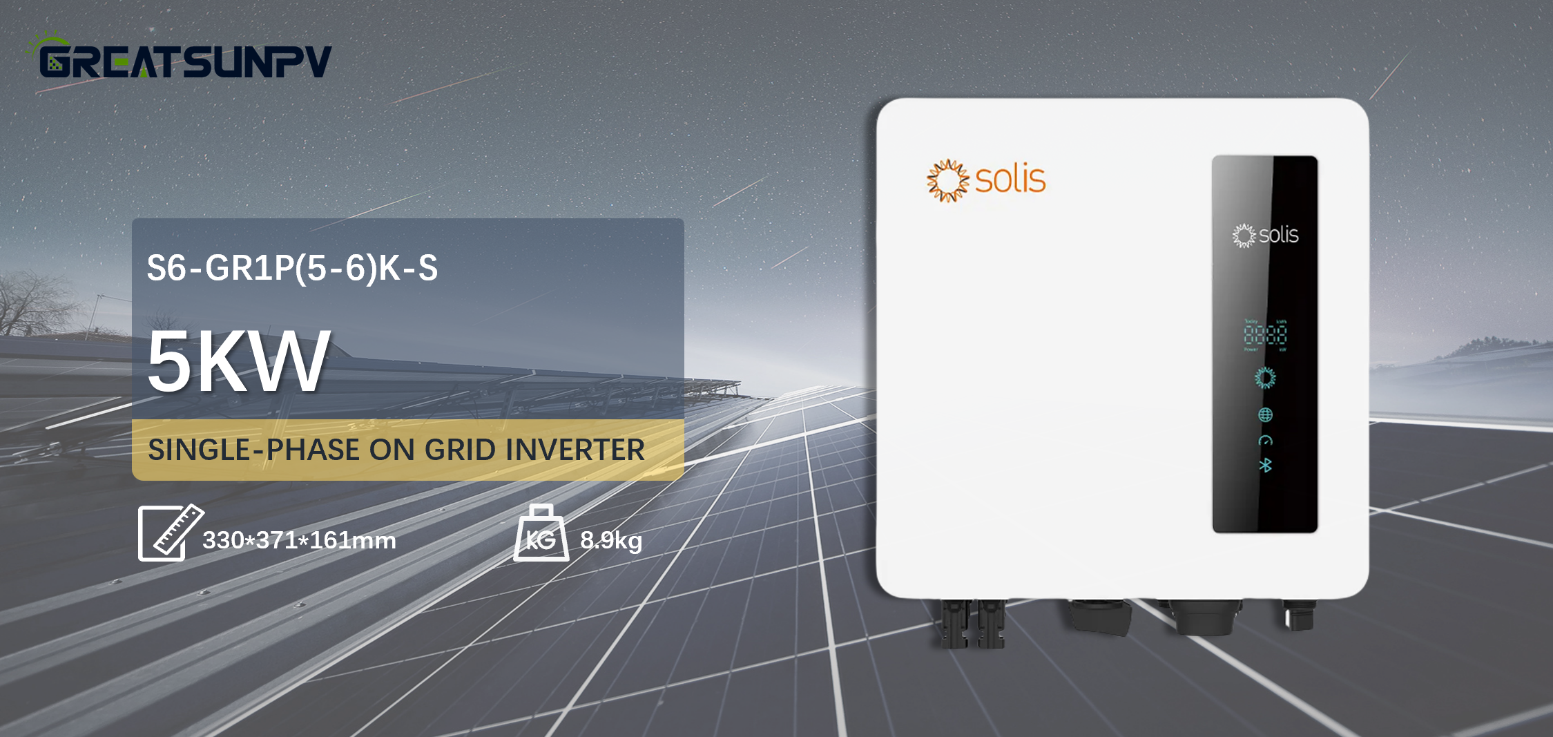 single-Phase Grid-Tied Solar Inverter