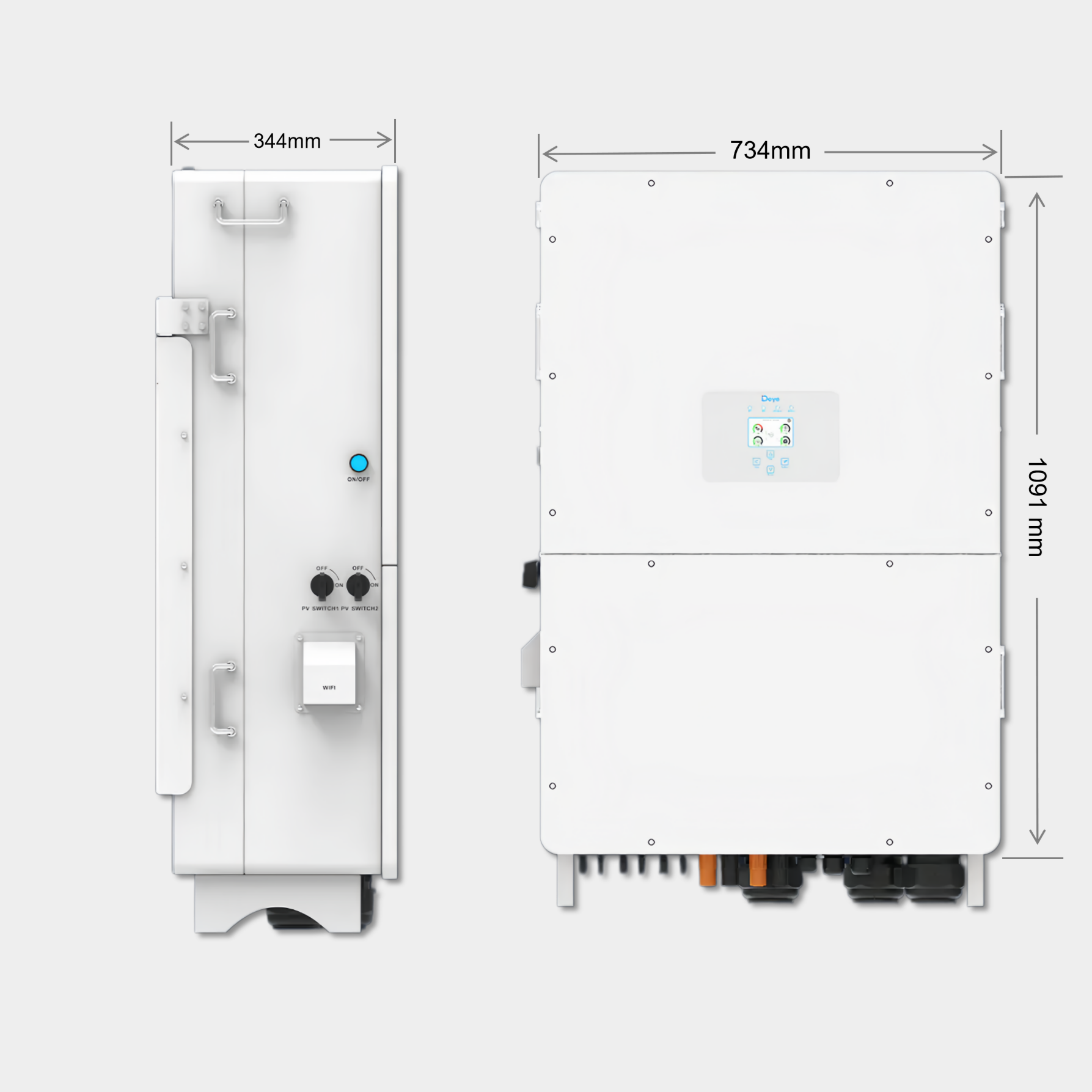 deye 125kw three phase inverter for C&I solution