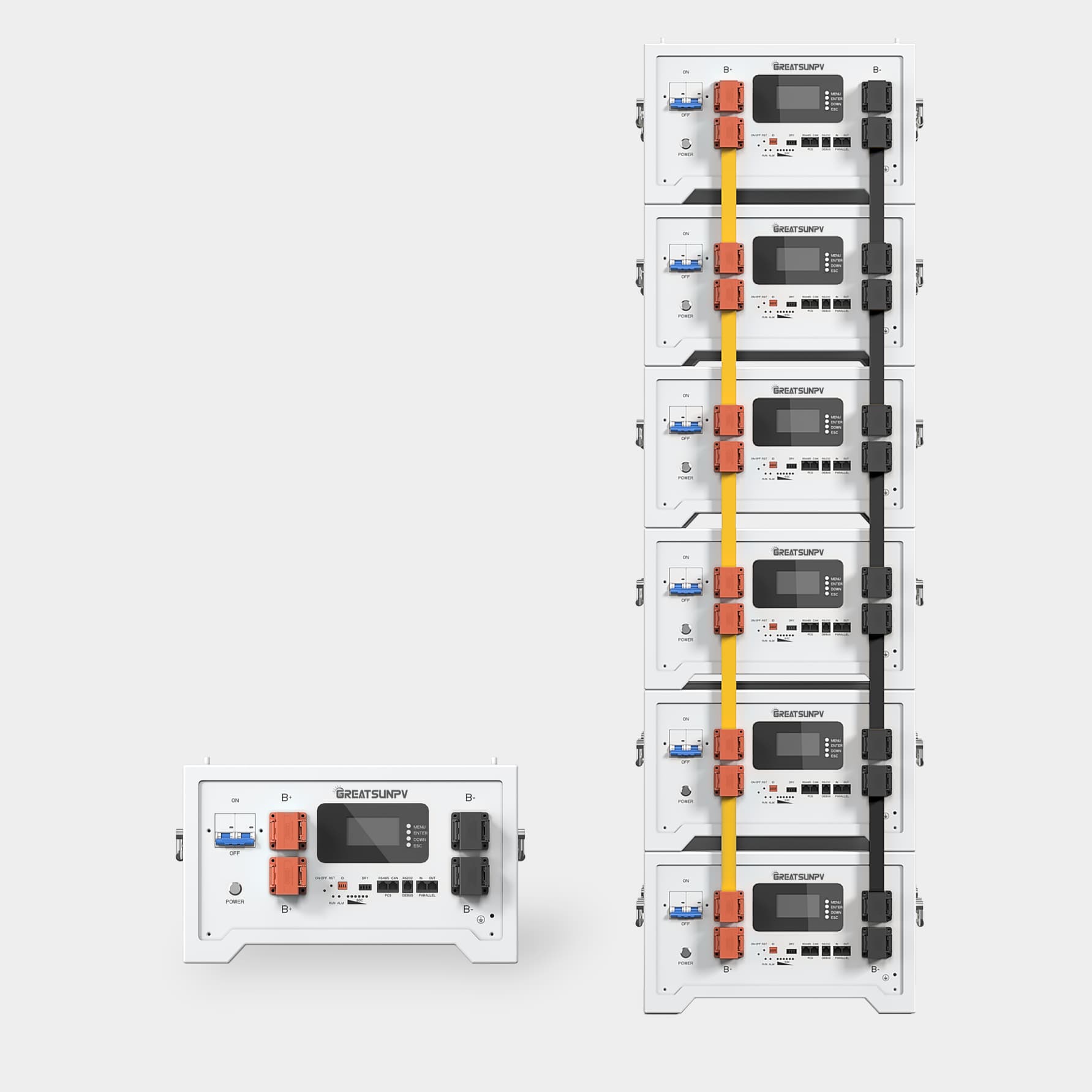 High Capacity 14.34kWh Energy Storage