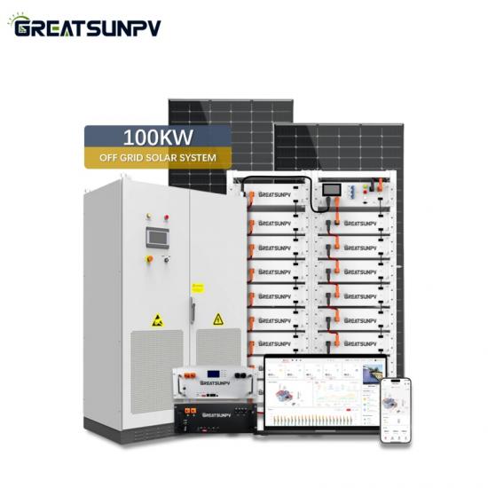 solar energy system 100kw