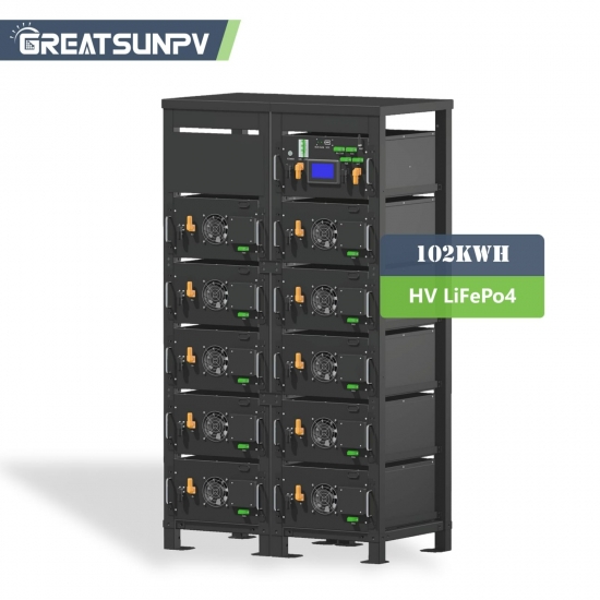 C&I 102.4kWh high-voltage  LiFePO4 battery