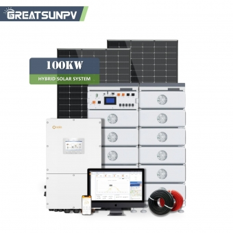 100kW Hybrid Commercial Solar System