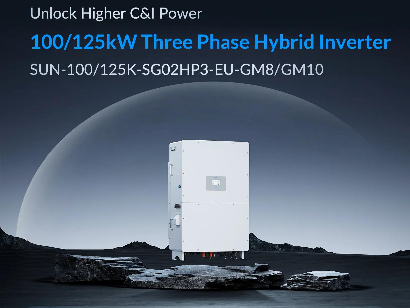 Así que Deye acaba de lanzar un inversor híbrido de 125 kW. Aquí es donde realmente tiene sentido.
