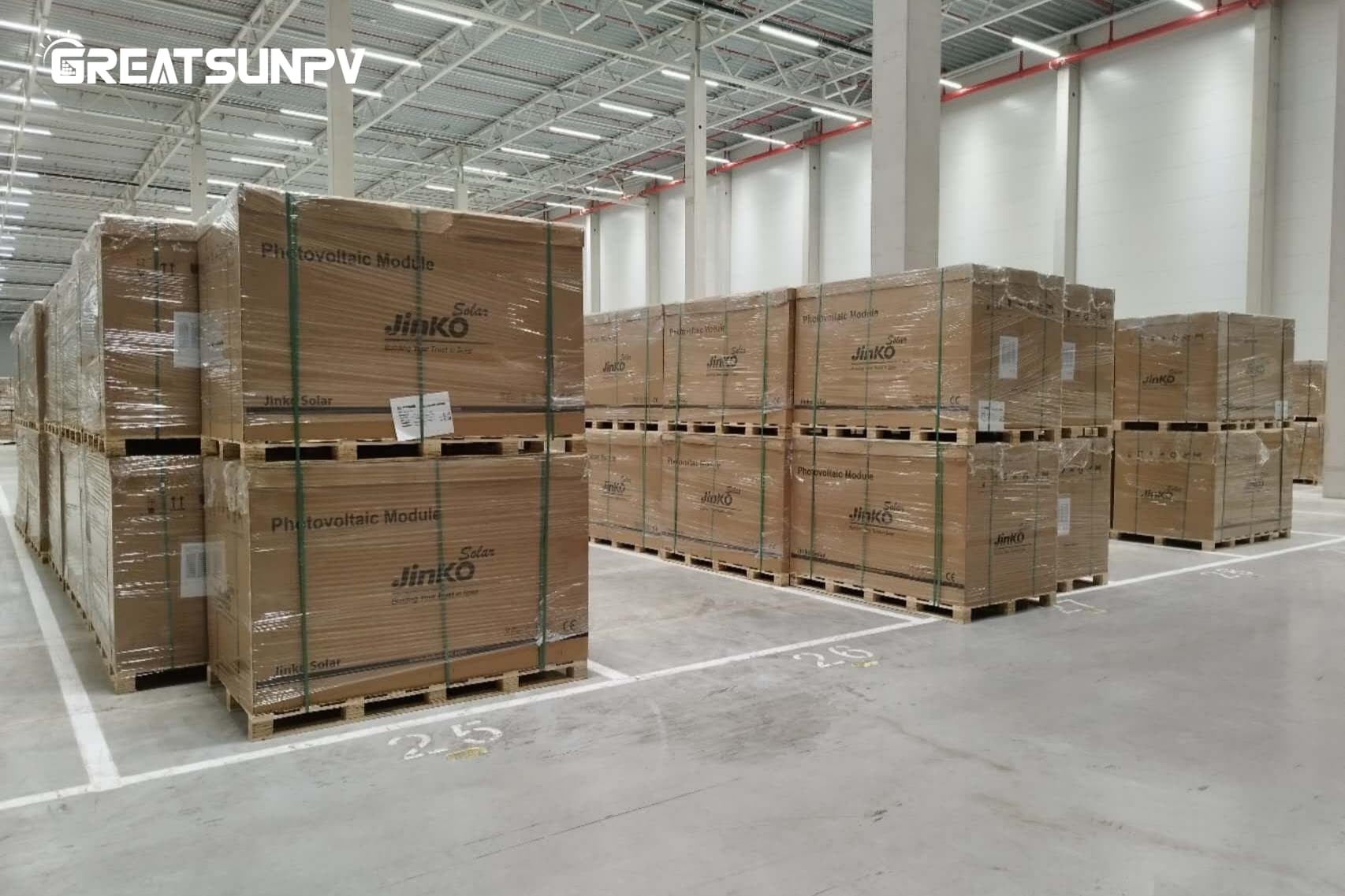GREATSUNPV fortalece la cadena de suministro solar europea con un amplio inventario de módulos Tier 1 en el almacén de Rotterdam